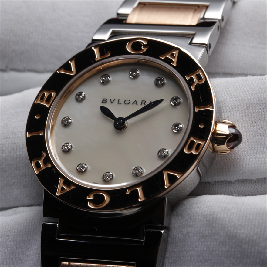 95新宝格丽101887bbl26wspg1218k间金石英表女表