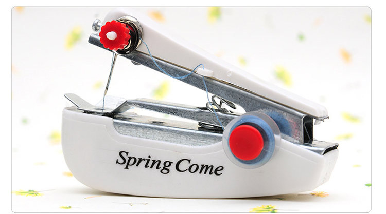 创意家居袖珍手动小缝纫机 便携式迷你缝纫机 送朋友礼物