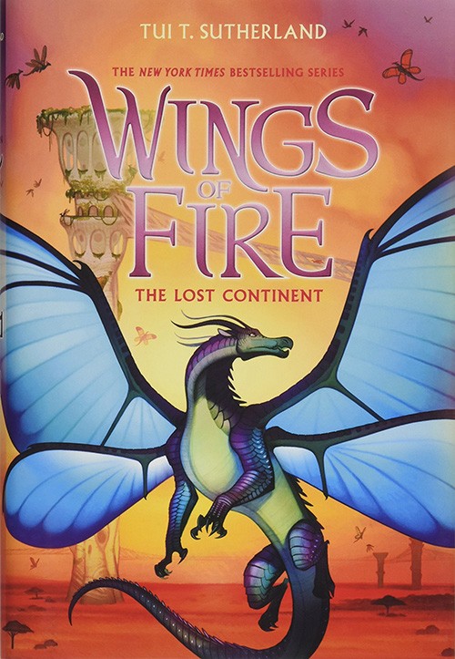 《火翼飞龙11精装版 wings of fire the lost continent 奇幻魔法冒险