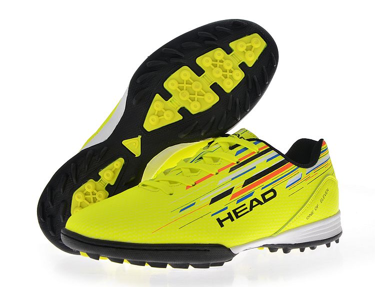 海德head 男子青少年儿童 tf碎钉足球鞋 963frk1763-1790湖蓝/黑 35