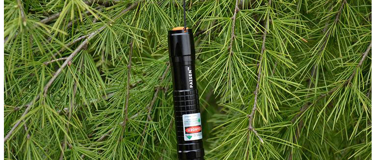 激光手电 绿光激光电筒灯红外线绿色激光瞄准器 激光笔激光打鸟 黑色