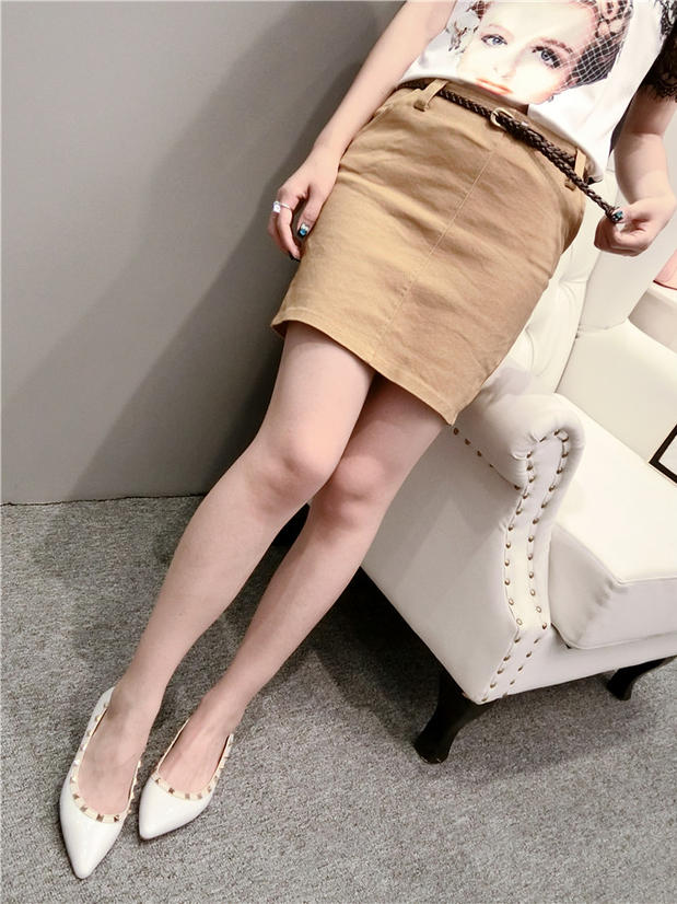 l码:裙长39cm         腰围76cm(微弹力)        臀围86cm可拉伸到98