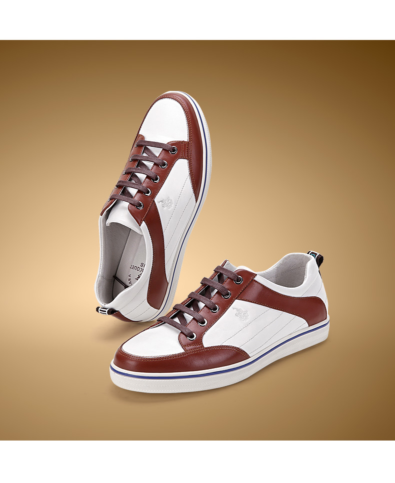 圣大保罗polo男鞋 休闲鞋男 男士运动板鞋韩版潮流鞋子 夏季时尚潮鞋