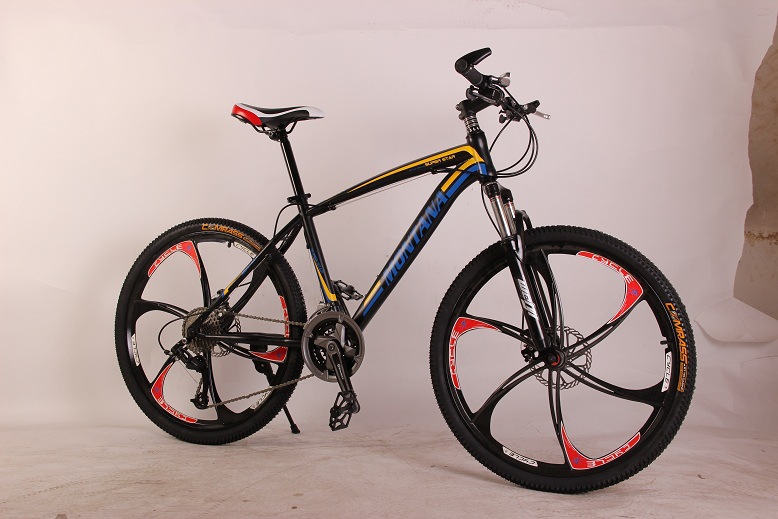 26寸变速山地车自行车 27速山地自行车 黑绿 27速