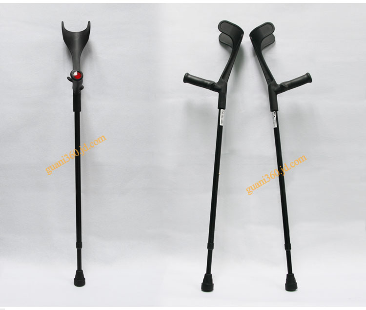 奥森贝格ossenberg德国进口拐杖铝合金臂拐肘拐欧式拐棍人体工学手柄