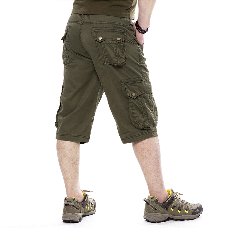 2016夏装新款迷彩休闲短裤军装青年户外野营训练宽松五分军裤特种部队