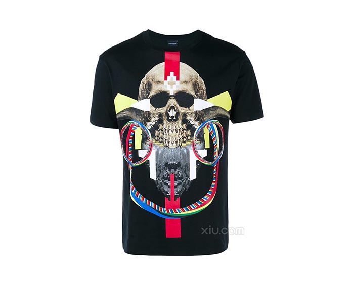 marcelo burlon 男士纯棉骷髅头t恤【图片 价格 品牌 报价】-京东