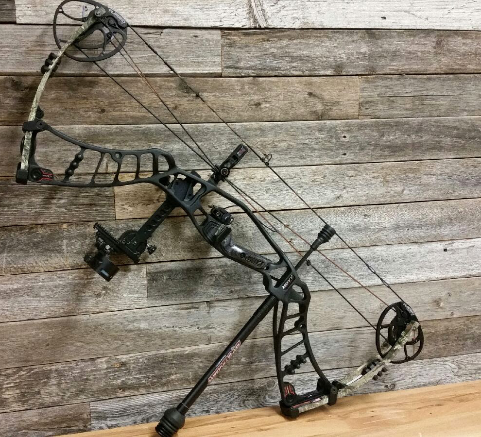 霍伊特hoyt焰硝30黑复合滑轮弓 打猎弓箭 射击射箭器材 箭馆箭道比赛