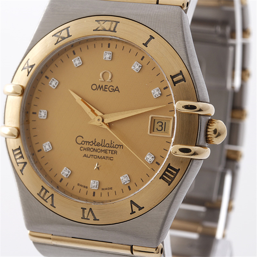 5新】欧米茄 constellation 1202.15.00 18k间金 自动机械