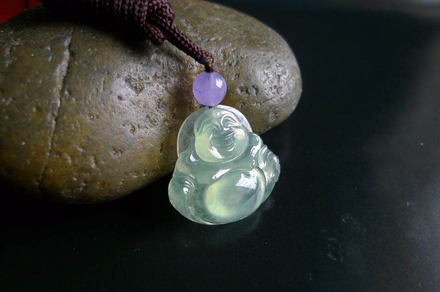 翡翠a货佛公3.88g 金利豪珠宝w【图片 价格 品牌 报价】-京东