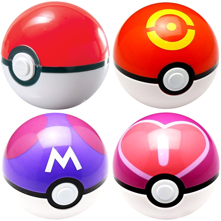 ucgo 口袋妖怪神奇宝贝精灵球 儿童玩具 大师球 7cm