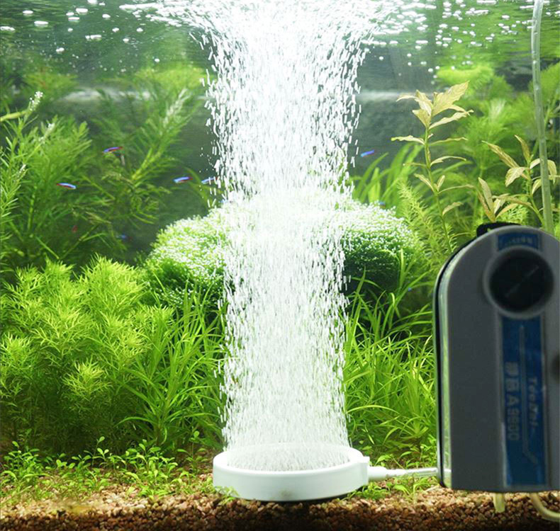 teedela9900小声音双孔大气量省电低分贝大气量鱼缸增氧泵打气泵打氧