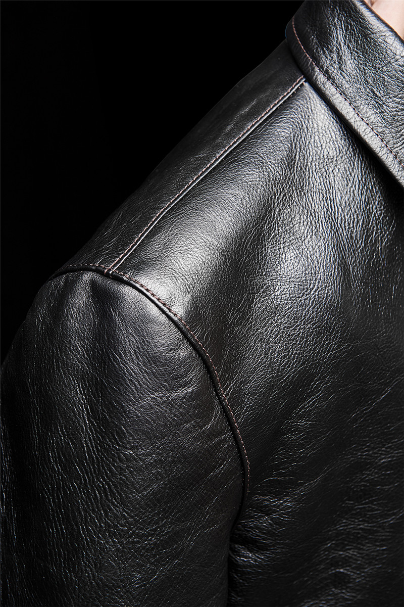 玩儿竞速机车手工新喜马皮男外套复古皮基础款夹克sf元年系列1色m38