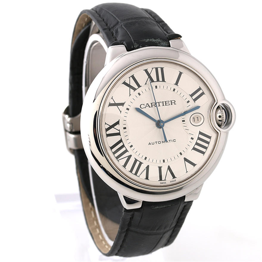 98新卡地亚蓝气球w69016z4精钢自动机械男表