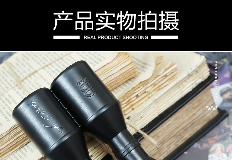 meinl麦尔沙锤艺术家系列音乐沙桶沙槌沙筒双排打击乐器专业演出 黑色