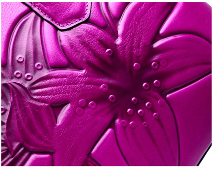 wdd 2016秋季新款中国风真皮压花女包复古女士手拎包牛皮时尚手提包