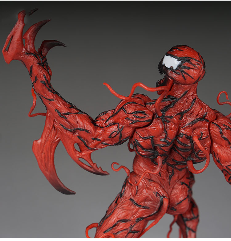 联盟pa改蜘蛛侠 毒液致命守护者 可动手动办公仔模型 寿屋毒杀【图片