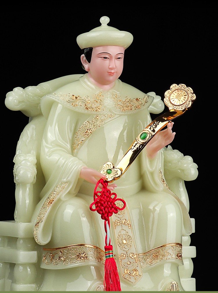 造趣zaoqu汉白玉彩绘神像胡三太爷胡三太奶东北保家仙居家供奉仙家