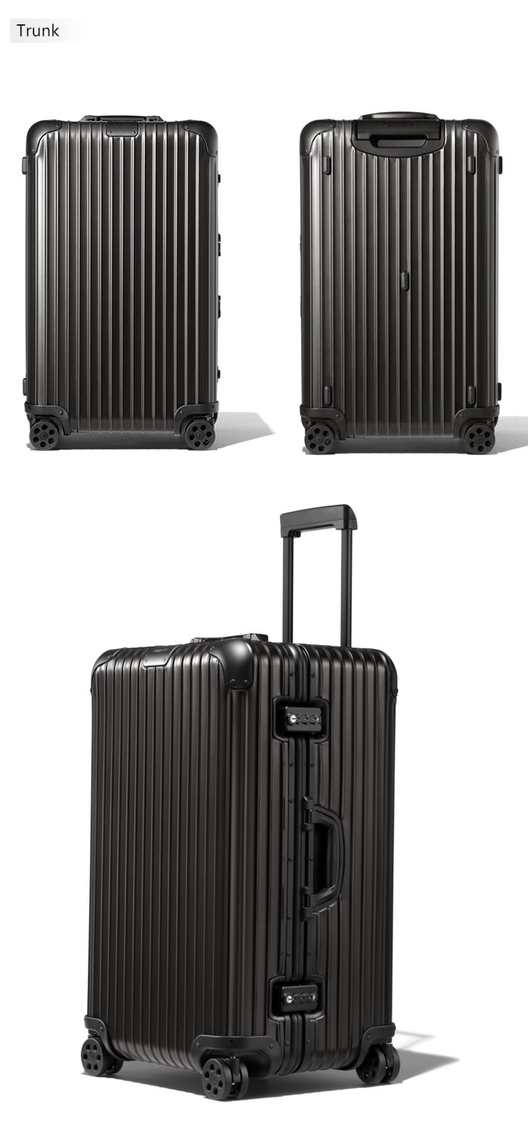 日默瓦登机箱拉杆箱行李箱original香槟金色镁铝合金系列topas升级款