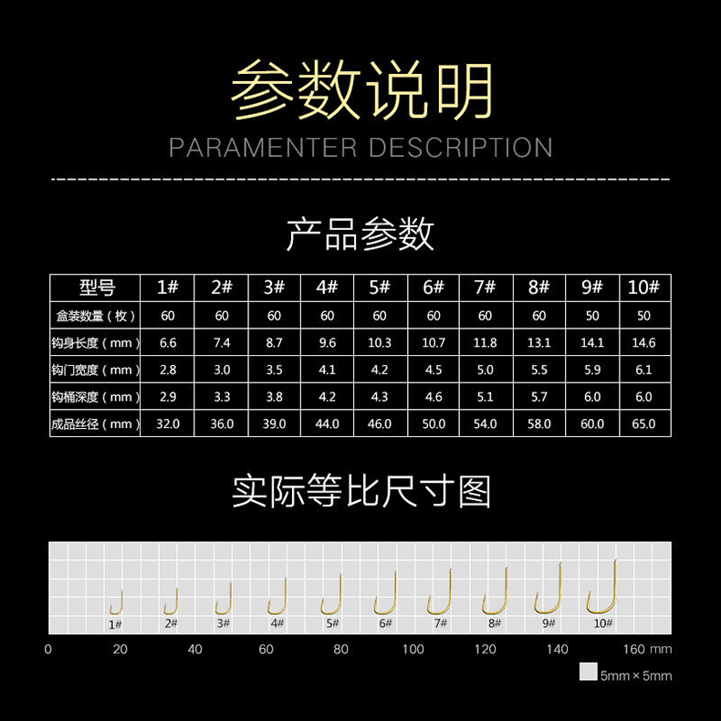 0kg店铺:百聪户外专营店商品编号:38255415463商品名称:詹品 鱼钩台钓