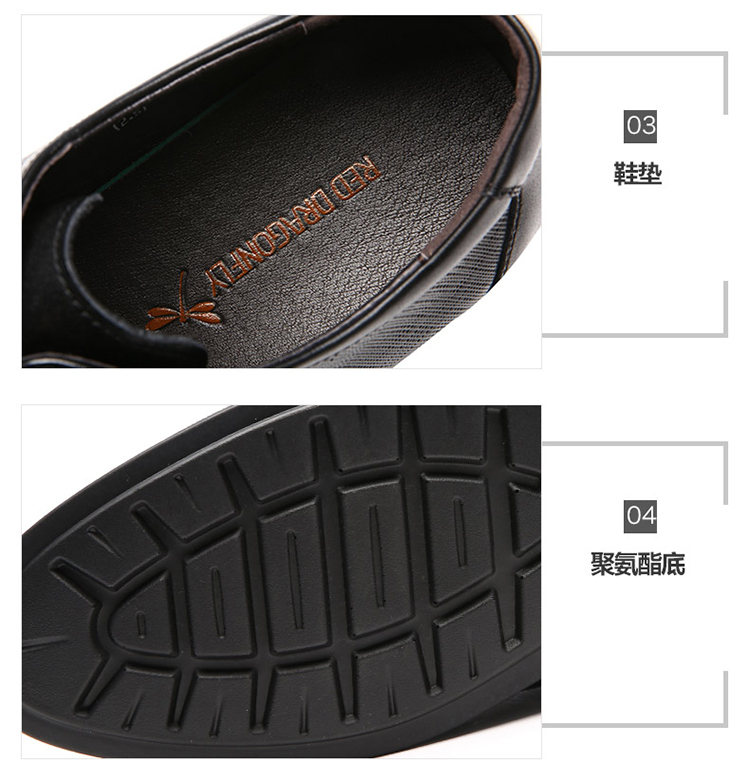 销售单位:盒 包装清单:三包卡×1 红蜻蜓包装袋×1 鞋盒×1 售后说明