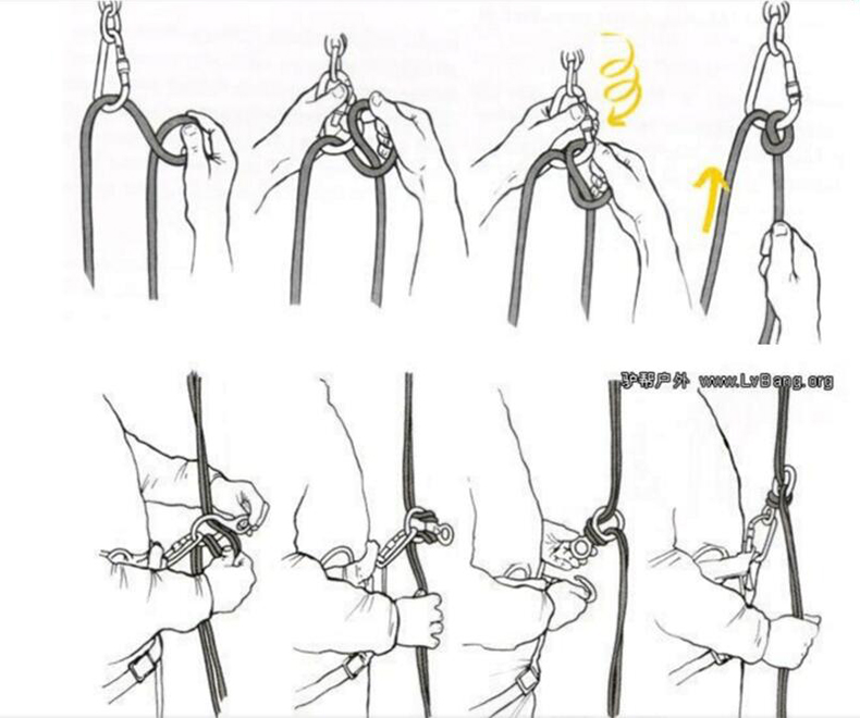 golmud户外8字环下降器八字环缓降器保护器下滑器索降