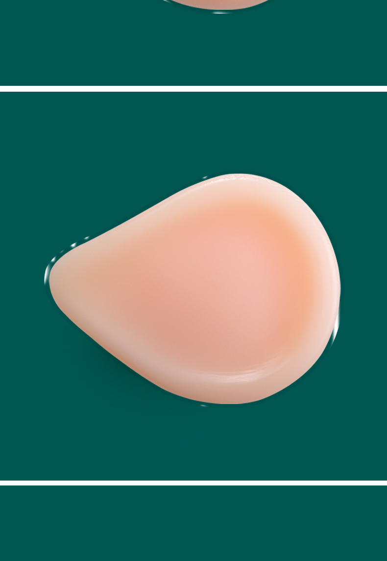 ivita嫒唯她术后专用义乳硅胶假乳房假胸奶胸垫插片加厚女人400克个左