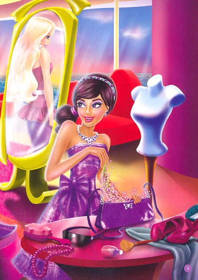 本书是一本根据芭比的最新电影改编的故事忆.