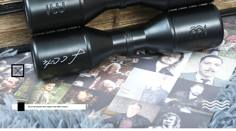 meinl麦尔沙锤艺术家系列音乐沙桶沙槌沙筒双排打击乐器专业演出 黑色