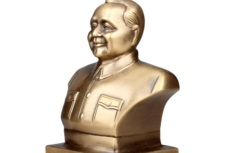德佑堂 纯铜小平同志摆件铜雕塑 办公室摆件伟人小平同志半身铜像