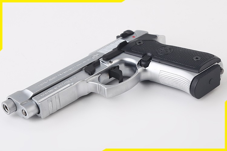 1比205沙鹰m92仿真合金手枪金属玩具枪军事收藏礼品模型可拆卸可抛壳