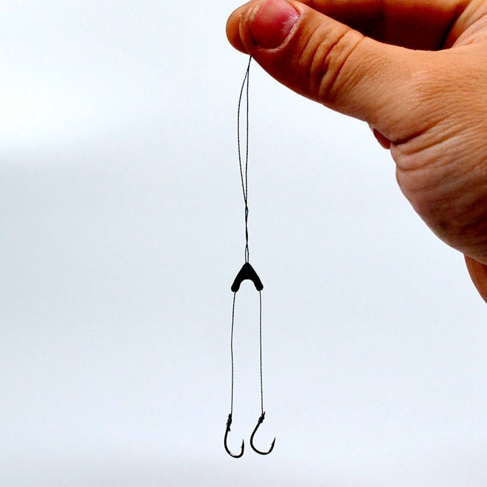 包邮 调位双钩钓鱼钩鱼线绑钩分线大力马子线钩子线组配件渔具钓具 5