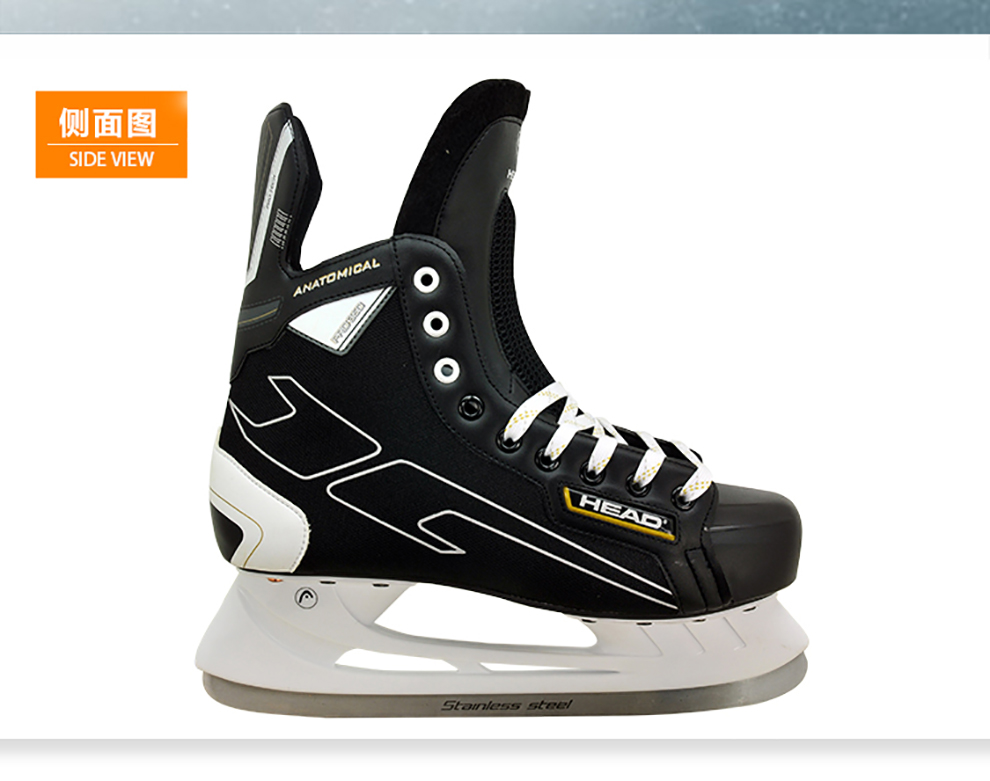 鞋男女通用花样成人儿童溜冰鞋冰球鞋 黑色s360 32【图片 价格 品牌