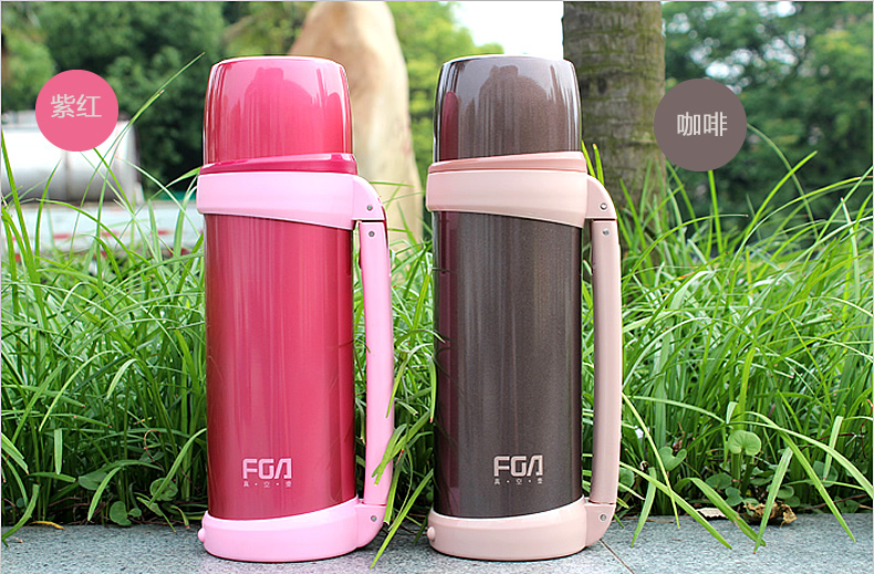 富光保温壶 琥珀真空旅行水壶 车载不锈钢保温瓶户外大号旅行水杯 fz