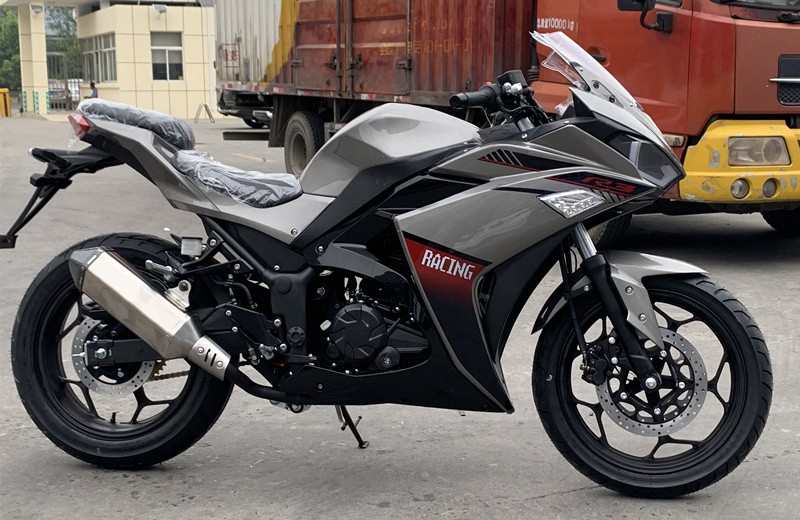 豪剑机车国四电喷幻影r3摩托车跑车小忍者200400大排量机车地平线公路