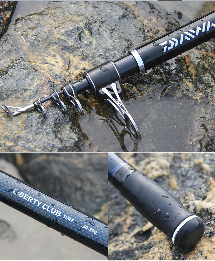 daiwa达亿瓦鱼竿 原装进口远投竿海竿超硬调碳素长节抛竿投竿鱼竿套装