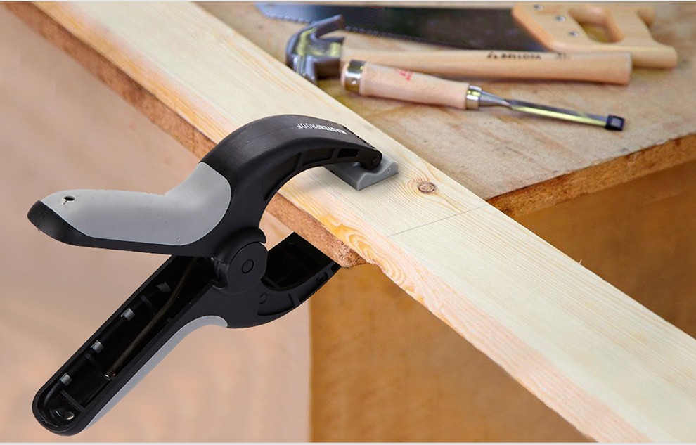 德国麦思德 a型木工夹子快速夹模具夹强力弹簧夹 3寸(开口35mm)