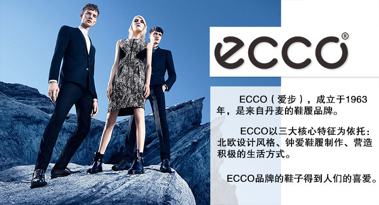爱步/ecco男鞋 美国正品时尚潮流复古透气跑步运动休闲鞋503154
