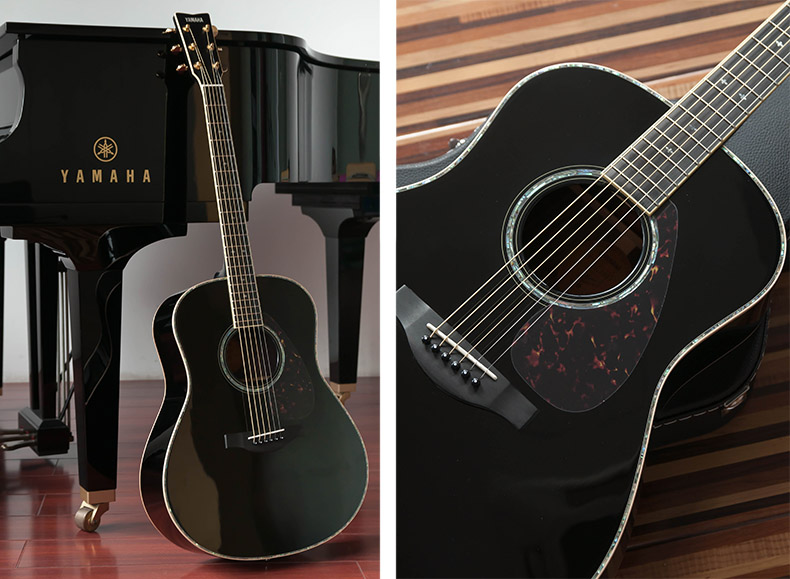 yamaha雅马哈吉他ll16全单电箱吉他ls16ll16dlj16雅马哈加震吉他llta