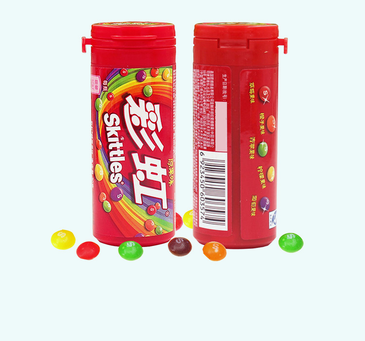 彩虹糖 原果味瓶装30g