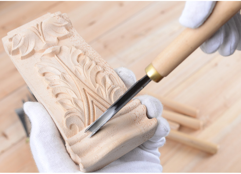 全锋木工雕刻刀修光刀东阳雕刻刀浮雕木雕根雕组合套装木工雕刻工具