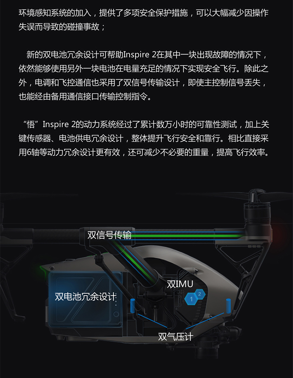大疆(dji) 大疆dji 悟 inspire 2可变形无人机 4k高清航拍专业四轴