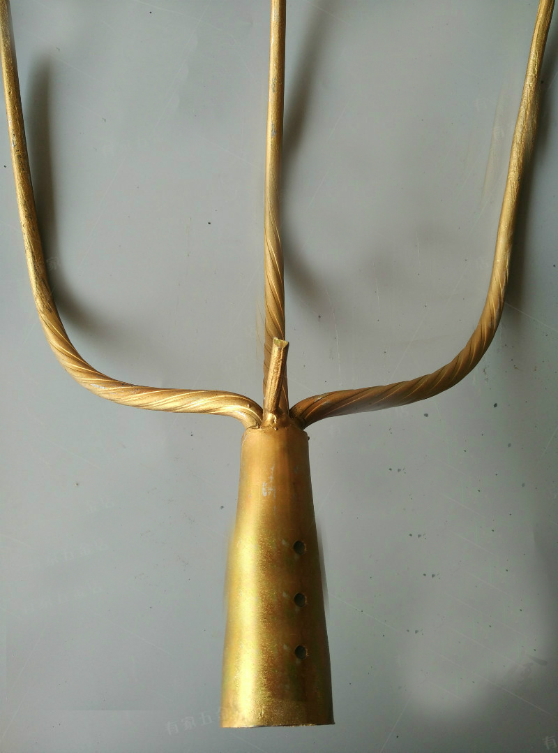 大尖头钢叉铁叉大草叉三股叉枯枝叉翻土耙挑稻草晾晒叉麦秸叉农具