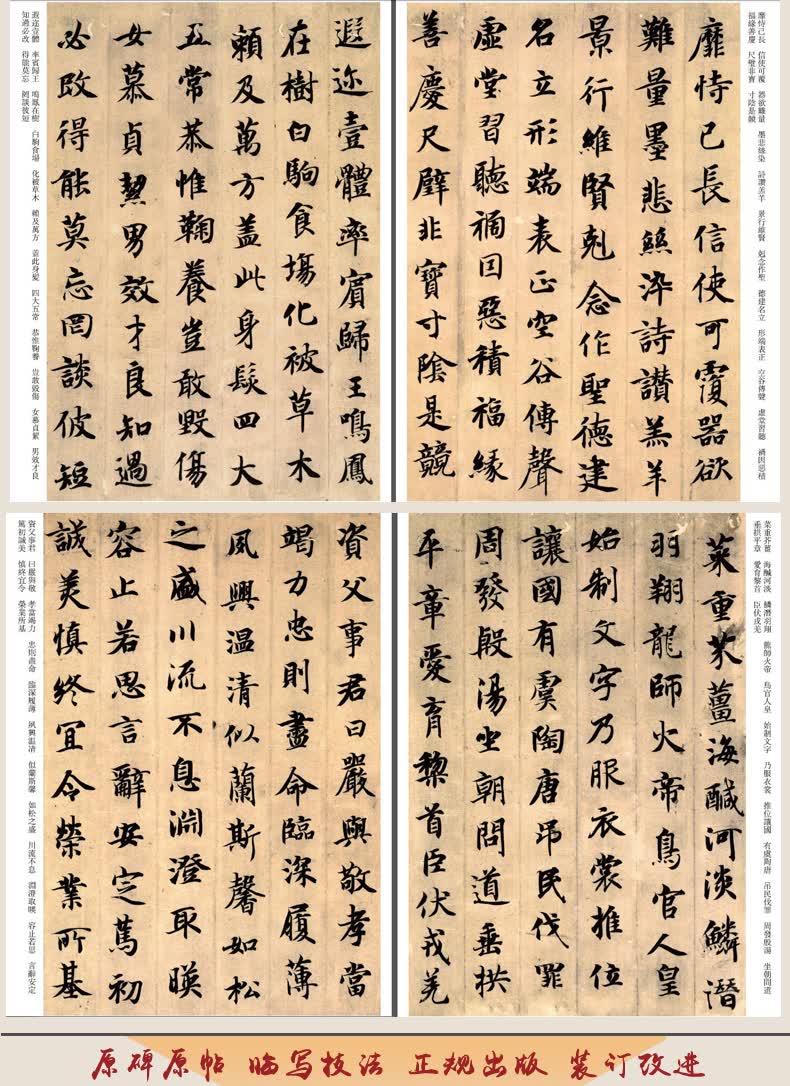 楷书.智永真书千字文 书法字帖精选书籍 智永楷书 千字文字帖