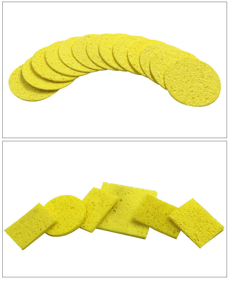 多高 电烙铁海绵 耐高温海绵电烙铁焊咀清洁棉电焊台烙铁头清洁用海绵