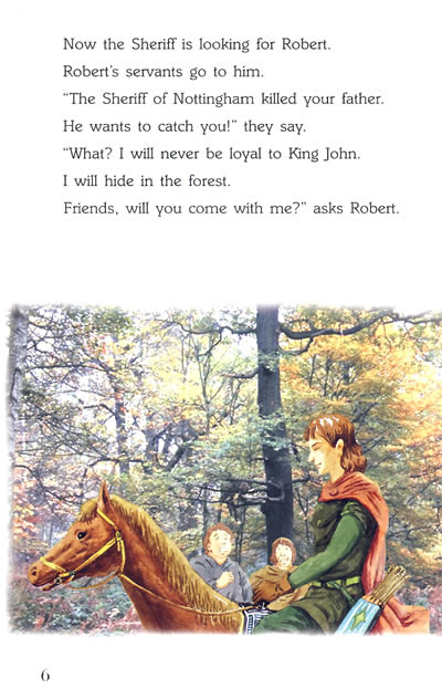 排排戏 故事译文 习题答案 图解重点词汇 作者介绍 《侠盗罗宾汉》