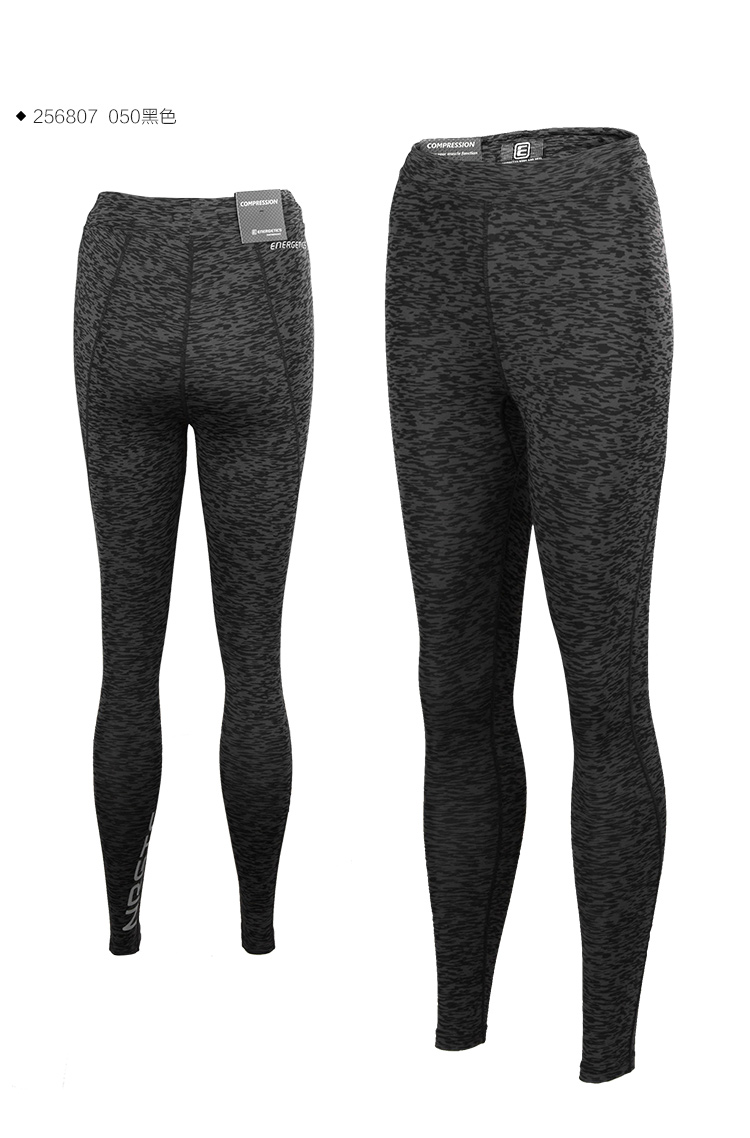 pro touch 女士跑步训练紧身裤 速干高弹 室内健身紧身裤 256807黑色m