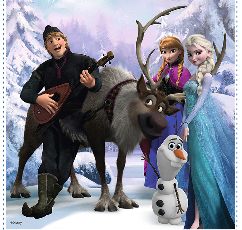 可美乐ravensburger德国冰雪奇缘2拼图周边玩具艾莎elsa安娜anna