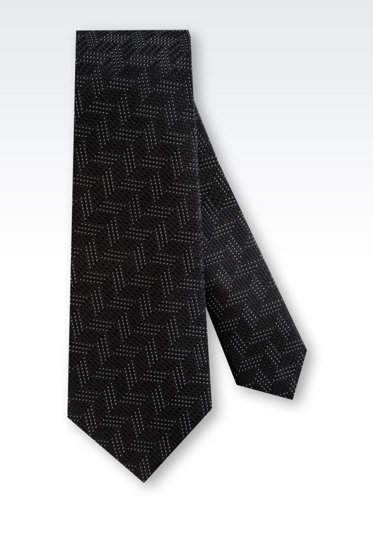 ga阿玛尼 2014秋冬款 男款领带 提花 斜纹 双色46353650po