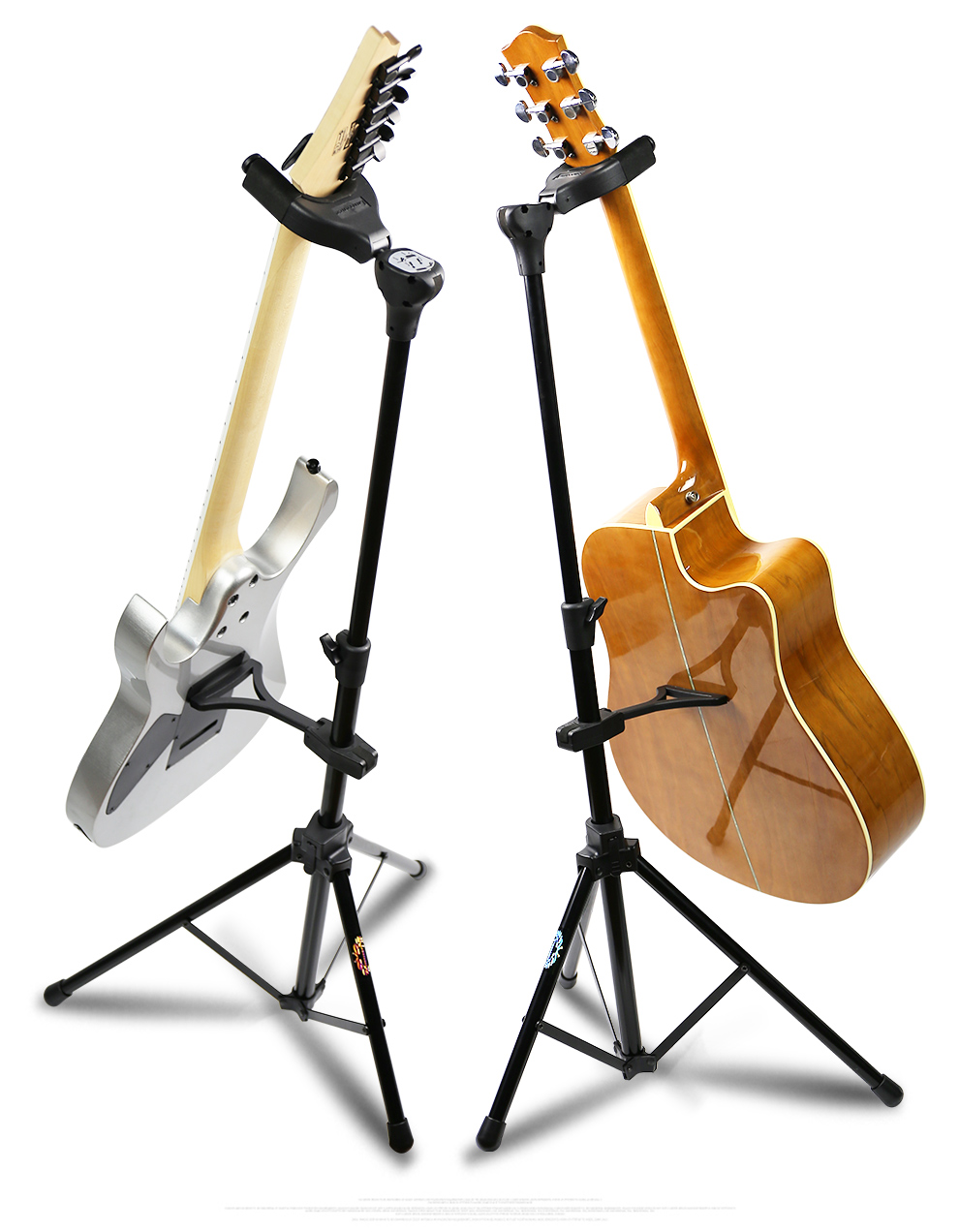 劳伦斯 吉他贝斯支架 立式架 琴架 吉他架 琴头自动锁 自重力锁ags-36